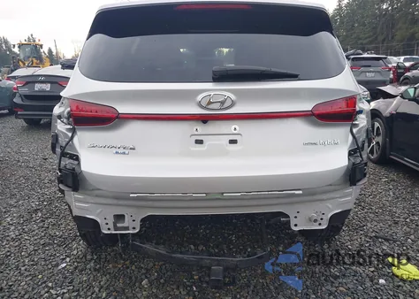2022 Hyundai Santa Fe Hybrid Blue z USA, uszkodzony, nr VIN KM8S2DA17NU057695